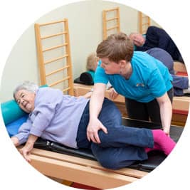 Coductive Education neuro rehab sessions at the Rainbow Centre, Fareham, Hampshire